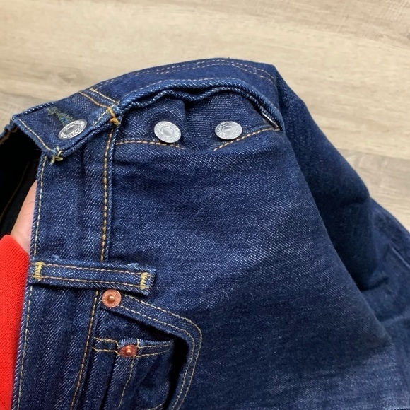 Levi’s 501 Jeans 30W x 34 100% Cotton - Picture 9 of 13